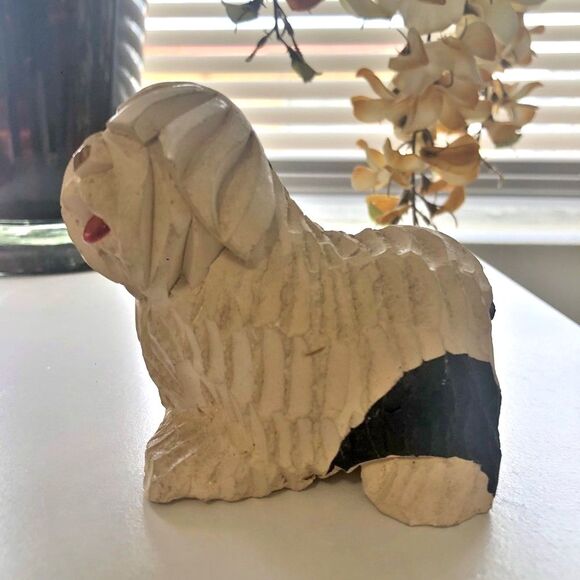 Artesania Rinconada English Sheepdog Figurine Dog Lover Collection Piece - Picture 1 of 7